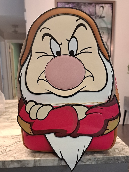 Loungefly Handbags - Loungefly Grumpy Dwarf Character Mini Backpack